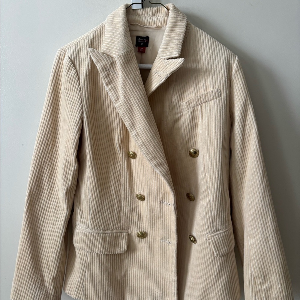 Rowing Blazers Corduroy Blazer in Beige